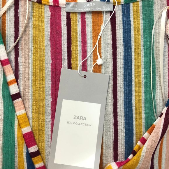 Colorful Stripe Blouse (New With Tag) - Picture 6 of 6